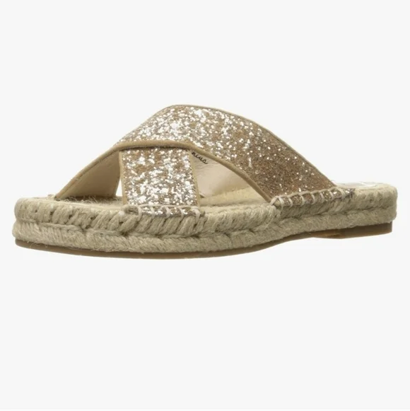 Joie Womens Ianna Espadrille Gold Sandals - Picture 13 of 13